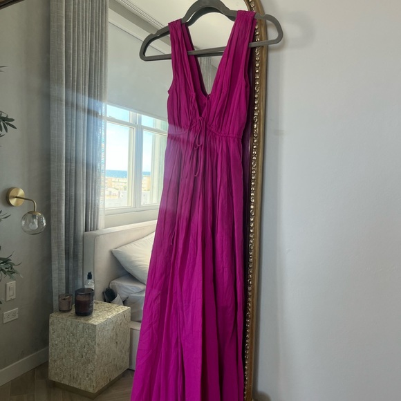 Abercrombie & Fitch Fuchsia Maxi Dress - Picture 1 of 4